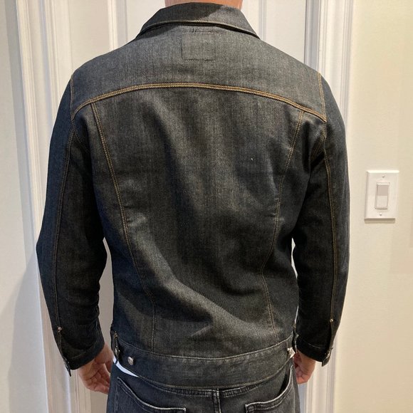 OBEY denim jean jacket - Picture 2 of 2